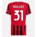 AC Milan Strahinja Pavlovic #31 Hjemmedrakt Dame 2024-25 Korte ermer